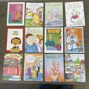 Lot of 147 New Unused Assorted Greeting Cards - Get Well, Anniversary & Birthday