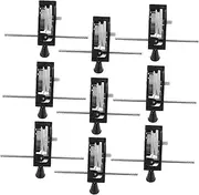 FUNNETOYU 10pcs Box Pull Cord Style Supply DIY Accessories Movements DIY Plaything Mechanism Clay Craft Accessories Small Movement Clockwork Car Movement Plastic Black