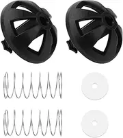 990117900 990237500 Coffee Machine Brew Basket Bottom Spring Loaded Stopper Kits Replacement Brew Basket For Hamilton Beach Coffee Makers (2 PACK)