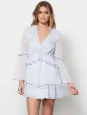 STEVIE MAY KENNEDY MINI WOMENS DRESS Sz L Bnwt (j83