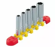 KTC / 1/4 INCH DEEP SOCKET 5PCS SET (7,8,10,12,14mm) / TB2L05