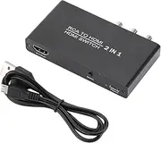 HD Converter, AV to Adapter, 1080P AV, Output, USB Cable Included, Compact Plug and Play, for Upgrading TV Viewing and Home Entertainment, 9.7x5.8x1.5cm