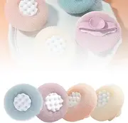 Super Soft Sunflower Suction Cup Bath Ball, 2024 Upgraded 2-in-1 Sunflower Loofah Sponge, Exfoliating Bath Body Scrub Cleaning Brush, Bathing Sponge for Women, Men, Scrubber Exfoliator (Colorful)