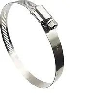 6 Inch 150mm Stainless Steel Hose Clamp, Stainless Steel Adjustable Worm Gear Hose Clamps For Plumbing, Automotive and Mechanical, Securing Duct Fan Flange Carbon Filter