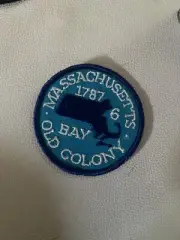 USNS Massachusetts Old Colony Bay 6 Patch 1787