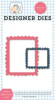 Carta Bella Paper SUMMER Sunshine Stamp Frames Die Set