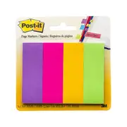 Post It Page Markers Neon Colours 23 X 73Mm 200 Pack Box Of 6