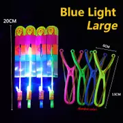 LED Light Toy: Arrow Rocket Helicopter, Party Fun Gift as the picture 10pcs