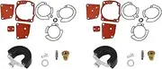 YSMN 2 Pcs Carburetor Rebuild Kit Replacement for Johnson Evinrude V4 100 HP 438996