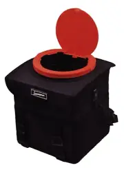 Journeyman Auto Trash Can w/ Lid, Pockets, Collapsible Leakproof Car Waste Bin
