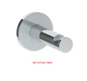 Watermark 21-0.5-GM Elements Wall Mounted Robe Hook - Gun Metal Finish
