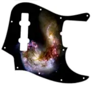 J BASS 5 STRING Graphic Pickguard to fit Fender Bass Guitar Nebula 2