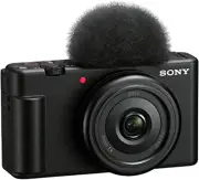 ZV-1F Vlog Camera for Content Creators and Vloggers Black