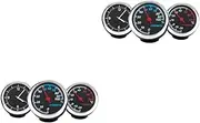 Pcs Car Supplies Luminous Mechanical Clock Hygrometer Thermometer Steel Core Pointer Night-Reading Backlight