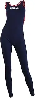 [Fila] Womens Unitard - S Blue & Beige
