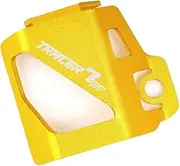 jininshengxindianzi Compatible with Tracer 9gt Tracer7 Gt Tracer 900 Gt Tracer 700 Gt Motorcycle Rear Brake Cylinder Fluid Reservoir Guard Cover(Gold-tracer7gt)