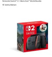 Nintendo Switch 2 + Mario Kart World Bundle - Multi *PRE-ORDER*