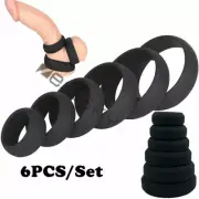 1PC Penis-Extender-Enlarger-Sheath-Men Enhancer Ball-Stretcher-Sleeve-Girth-Ring