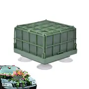 1-3 X Square Floral Foam Cage Floral Foam Cage With Suction Cup Flower Holder