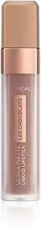 (842 Candyman) - L'Oreal Paris Les Chocolats Ultra Matte Liquid Lipstick 848 Dose of Cocoa