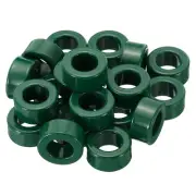 20Pcs Ferrite Toroid Core, Toroid Core 1"ODx0.6"IDx0.5"H Ferrite Rings, Green