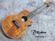 Takamine DMP100K N Electro Acoustic Guitar Made in Japan w/ Hard Case Koa Top