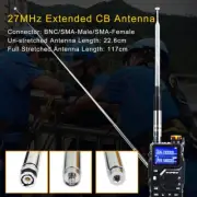 Walkie Talkie 27MHz CB Retractable High Gain Portable Radio Telescopic Antenna
