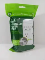 Greenlite 5 Outlet Advanced Power Strip Tier 1 Wall Mount Smart Surge Protector