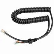 Anti-Break 6 Pin Microphone Cable Cord For Yaesu MH-48A6J MH-42B6J Microphone A