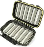Fly FISHING FLY Box Waterproof Click Shut BLACK