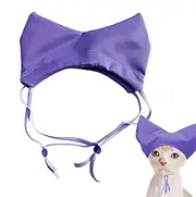 Bath Cap for Dogs, Adjustable Cat Bathing Cap Dog Ear Cover, Waterproof Head Wrap, Pet Supplies Oxford Cloth for Kitten Puppy Small Pets