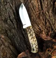 Ram handle vintage fixed blade knife usa | knife lot | knife sharpener | outdoor