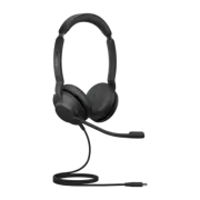 Jabra Evolve2 30 SE Wired USB-C UC Stereo Headset, Lightweight & Durable, Noise