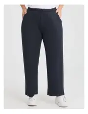 [Taking Shape] Modal Wide Leg Trackpant Steel