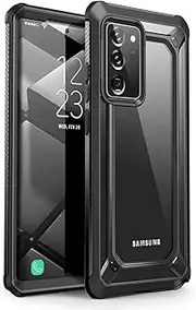SUPCASE Unicorn Beetle EXO Pro Series Case for Galaxy Note 20 Ultra (2020 Release), Premium Hybrid Protective Clear Bumper Case Without Built-in Screen Protector (Black)