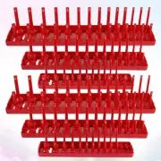 Socket Tool Holder Wrench Holder Set Row Socket Tray Set Auto Repair Supplies