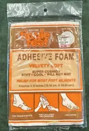 Vintage Tingle Feet Adhesive Foam 1054 Super Cushion Sentinel NIP