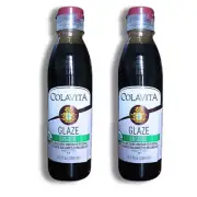 Colavita Glaze with Balsamic Vinegar of Modena 8.5 Fl Oz ea - 2pk Organic, Italy