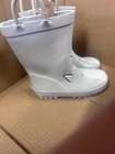 CLARKS Girls KIDS JUNIOR Grey Cat Gumboots Sz 27 10 TODDLER NEW