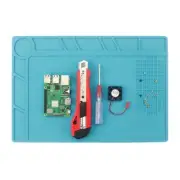 Work Pad 34cm x 23cm Heat Resistant Non-slip Silicone Mat for Soldering Station