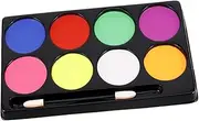 Face Art Paint Kit 8 Oil- Paint Palette Long-lasting Safe for Boys and Girls for Festivals Events