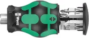 Wera 008878 Kraftform Kompakt Stubby Magazine 5 Bit Holding Screwdriver 6-Piece Set