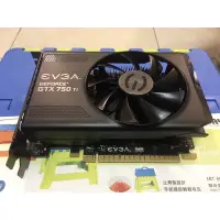 在飛比找蝦皮購物優惠-艾維克 EVGA Geforce GTX750ti 2G 顯