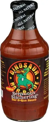 Dinosaur Sensuous Slathering BBQ Sauce Gluten Free 19 Ounces Pack of 6