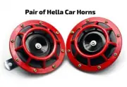For All Peugeot Hella Car Horns Set Compact Design with Broad Sound Dispersion