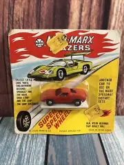 Mini Marx Diecast Blazers Ford GT Red Unpunched On Card NEW