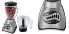 Oster Core 16-Speed Blender with Glass Jar, Black, 006878 Brushed Chrome