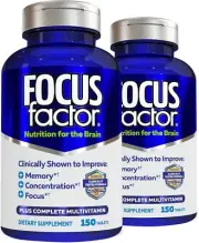 Focus Factor Nutrition for The Brain, Improved Memory & Concentration Brain Supp
