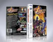 Sega Saturn Custom Case - NO GAME - Night Warriors - Dark Stalkers Revenge