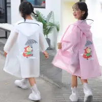 在飛比找蝦皮購物優惠-Xstore2 Cute Kids Raincoat Wat